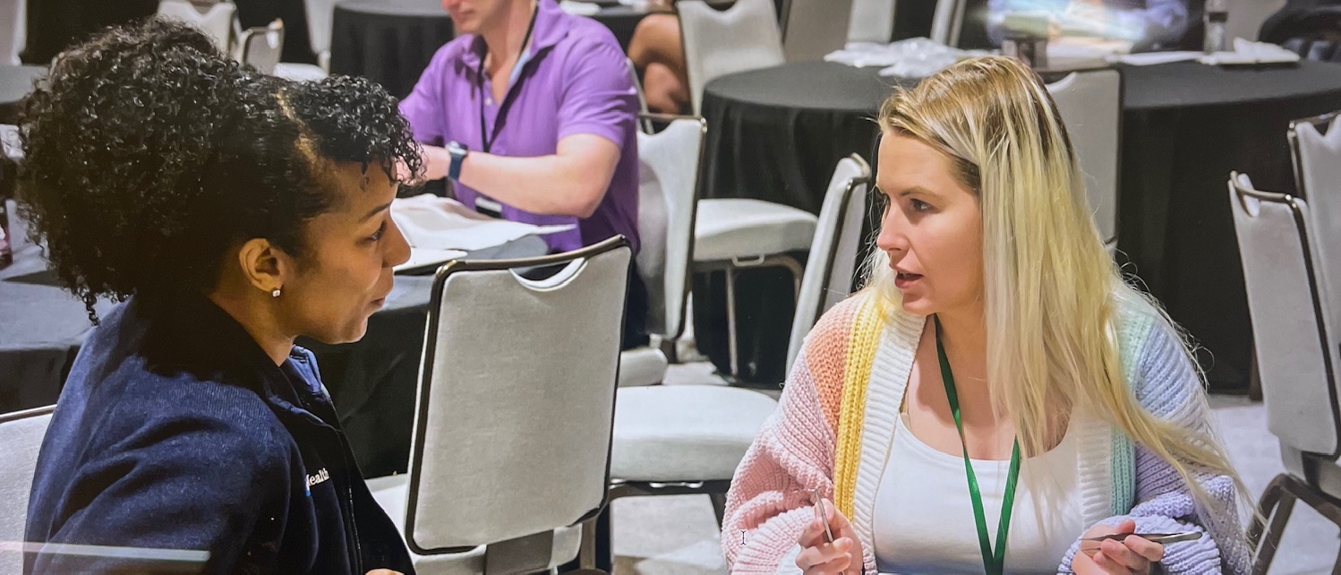Dr. Misty Eleryan teaching in a Beyond the Books surgical education setting